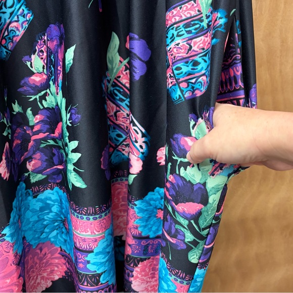 Anthony Richards floral nightgown house dress, 2X - Picture 6 of 11